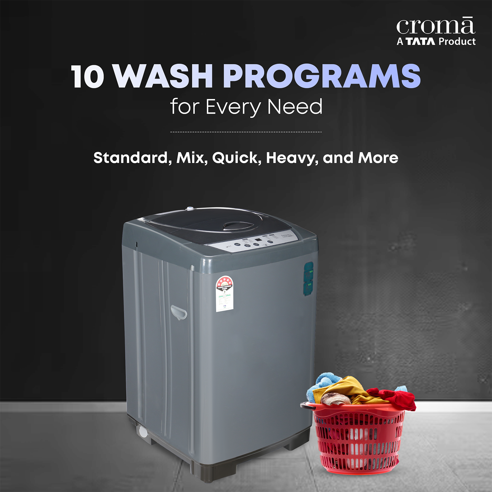 Croma deals washing machine